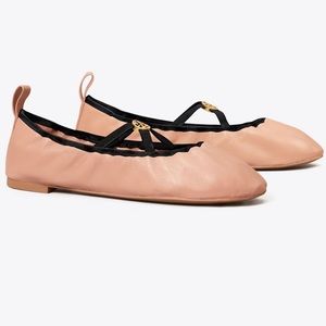 Tory Burch Soft Scrunch Ballet Flats 
NWT, Size 7 & 7.5 
Sold out online!